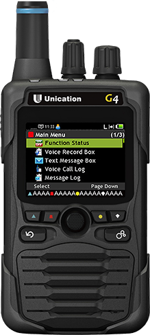 Unication G4 Pager G4 P25 Single Band Voice Pager